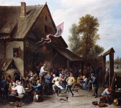 Kermis on St Georges Day by David Teniers the Younger